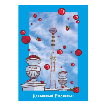 Магнит "Минск. Вазы", 90x65 мм