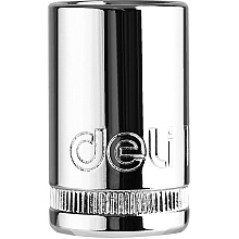 Головка торцевая шестигранная Deli YS EDQ4017 1/2", 17 мм, серебристый