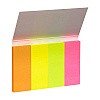 Закладки бумажные клейкие "Kores Notes", 20x50 мм, 200 шт, ассорти - 2