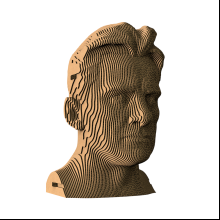 Пазл картонный 3D "Бюст Маяковский"