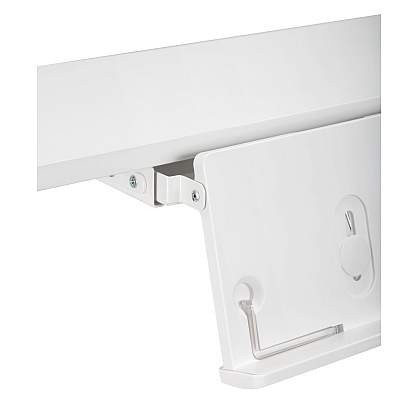 Полка Ergosmart E611 WHITE, 600х214х295 мм, белый - 6