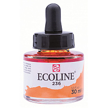 Жидкая акварель "ECOLINE", 236 светло-оранжевый, 30 мл