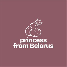 Кружка с покрытием soft-touch «Princess from Belarus», пыльно-розовый