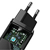 Сетевое зарядное устройство Baseus "CCGAN2L-B01" GaN2 Lite Quick Charger Type-C+USB, черный - 5