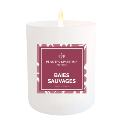 Свеча ароматическая PLANTES&PARFUMS "Wild Berries", 180 гр