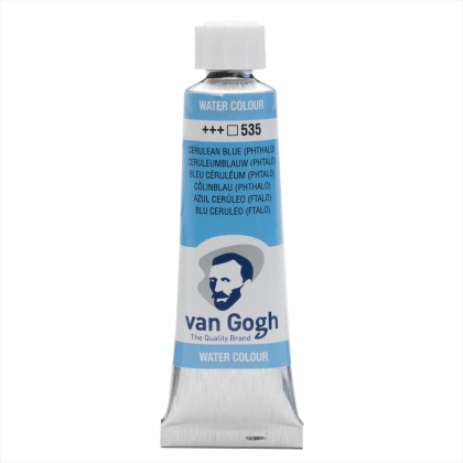Краски акварельные "Van Gogh", 535 церулеум голубой ФЦ, 10 мл, туба