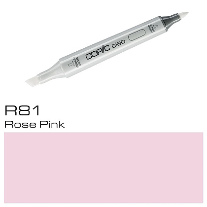 Маркер перманентный "Copic ciao", R-81 розовый