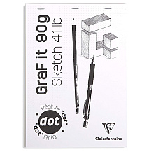Скетчбук "Graf it", А4, 90 г/м2, 80 листов, ассорти