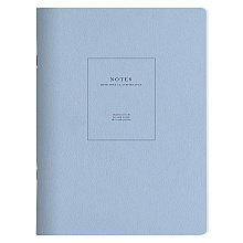 Тетрадь "Notes", А4, 48 листов, клетка, голубой