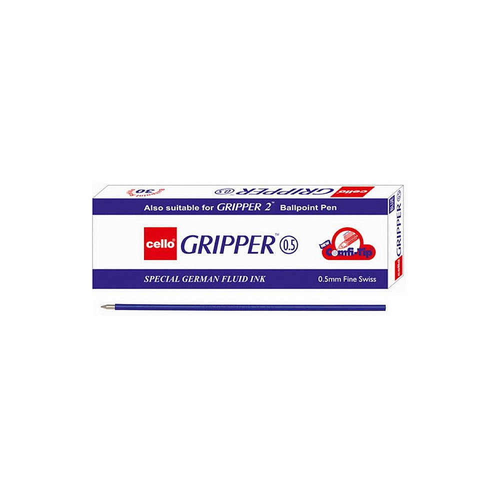 Стержень шариковый "Gripper", 0.5 мм, 140 мм, синий - 2