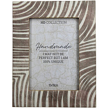 Фоторамка "Mango", 13x18см, темно-коричневый, светло-бежевый
