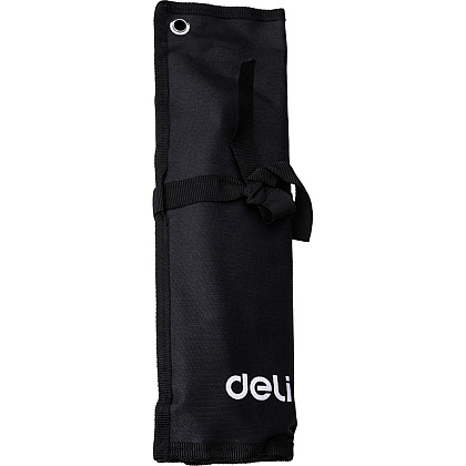 Ключ комбинированный "Deli" набор 12 шт., 6-24 мм, чехол, серебристый - 3
