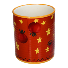 Кашпо "Tomato", доломит, разноцветный