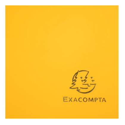 Папка на резинках "Exacompta", A4, 15 мм, полипропилен, желтый - 4