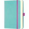 Блокнот Castelli Milano "Aquarela Jade Green", А4, 96 листов, клетка, бирюзовый - 2