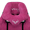 Кресло игровое Бюрократ "VIKING KNIGHT Fabric", ткань, металл, малиновый - 12