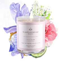 Свеча ароматическая PLANTS&PARFUMS "White Musk", 180 гр., подарочная упаковка