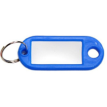Брелок д/ключей "Key Rings" пласт., синий