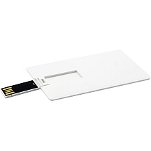 USB Flash 2.0 32 Gb VDK-009, пластик, кредитка, белый 