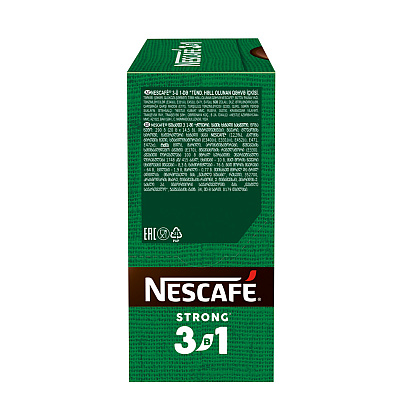 Кофейный напиток "Nescafe" 3в1 крепкий, растворимый, 14.5 г - 12