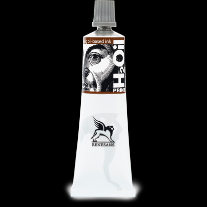Краски для линогравюры "H20IL INK. Renesans", 09 сепия, 60 мл