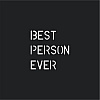 Кружка "Best person ever", фарфор, 360 мл, черный - 2