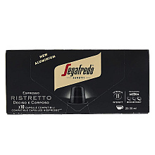 Капсулы "Segafredo" Ristretto для кофемашин Nespresso, 10 порций