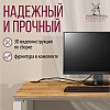 Стол письменный Millwood Лофт Сиэтл (ДТ-5), 1600х700 мм, дуб золотой крафт, белый - 7