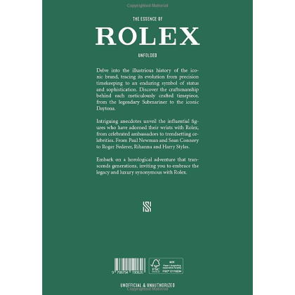Книга на английском языке "The Essence of Rolex. Unfolded" HB, Jesper Helmin - 2