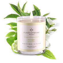Свеча ароматическая PLANTS&PARFUMS "Green Tea", 180 гр. 