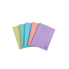 Папка c файлами "Chromaline Pastel", 40 карманов, ассорти