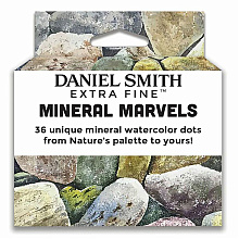 Набор цветовых карт Daniel Smith "Mineral Marvels", 36 цветов