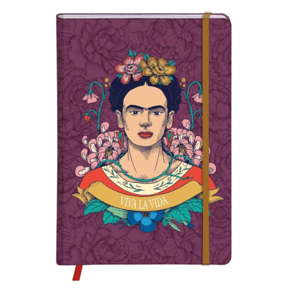 Блокнот "Frida Kahlo", А5, 80 листов, линейка, ассорти - 2