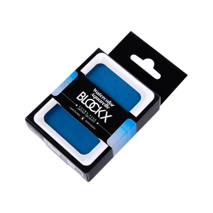 Краски акварельные "Blockx. Giant pan", 453 церулеум серый, 18 мл., кювета - 2