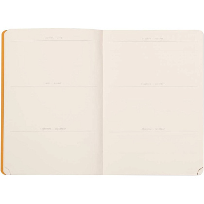 Еженедельник недатированный Clairefontaine Rhodia "Rhodiarama Perpetual", 148x210 мм, 128 страниц, малиновый - 5