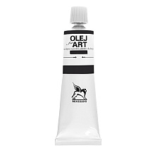 Краски масляные Renesans "Oils for art", 49 черная слоновая кость, 60 мл, туба