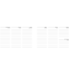 Еженедельник недатированный "Creator. Not available", А6, 64 листа, коричневый - 2