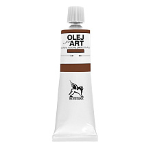 Краски масляные Renesans "Oils for art", 77 марс коричневый, 60 мл, туба