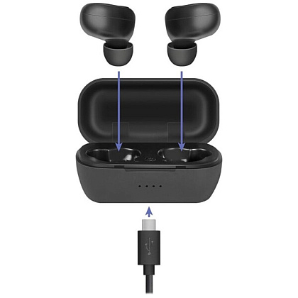 Наушники беспроводные Defender "Twins 638", Bluetooth, черный - 4