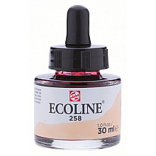 Жидкая акварель "ECOLINE", 258 абрикосовый, 30 мл