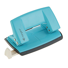 Дырокол "Aion-10G Turquoise Blue", 10 листов, бирюзовый