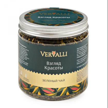 Чай Vervalli "Взгляд Красоты", 60 гр, зеленый