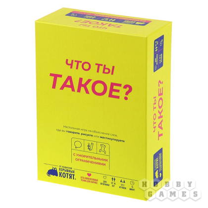 Игра настольная "Что ты такое?"