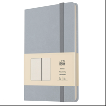Блокнот "Joy Book. Туманное утро", А4, 96 листов, клетка, серый