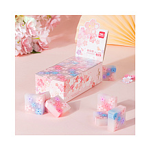 Ластик Deli "Sakura", ассорти