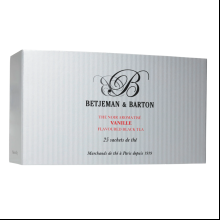 Чай "Betjeman Barton", 25 пакетиков х2 г, черный, Vanilla