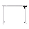 Стол с электроприводом WellDesk Basic 1200x675х18 белый/дуб стирлинг (9191460+9197777) - 3