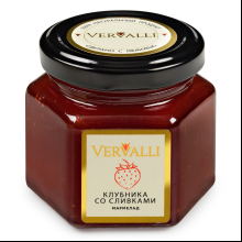 Мармелад "Vervalli", 120 гр, клубника со сливками