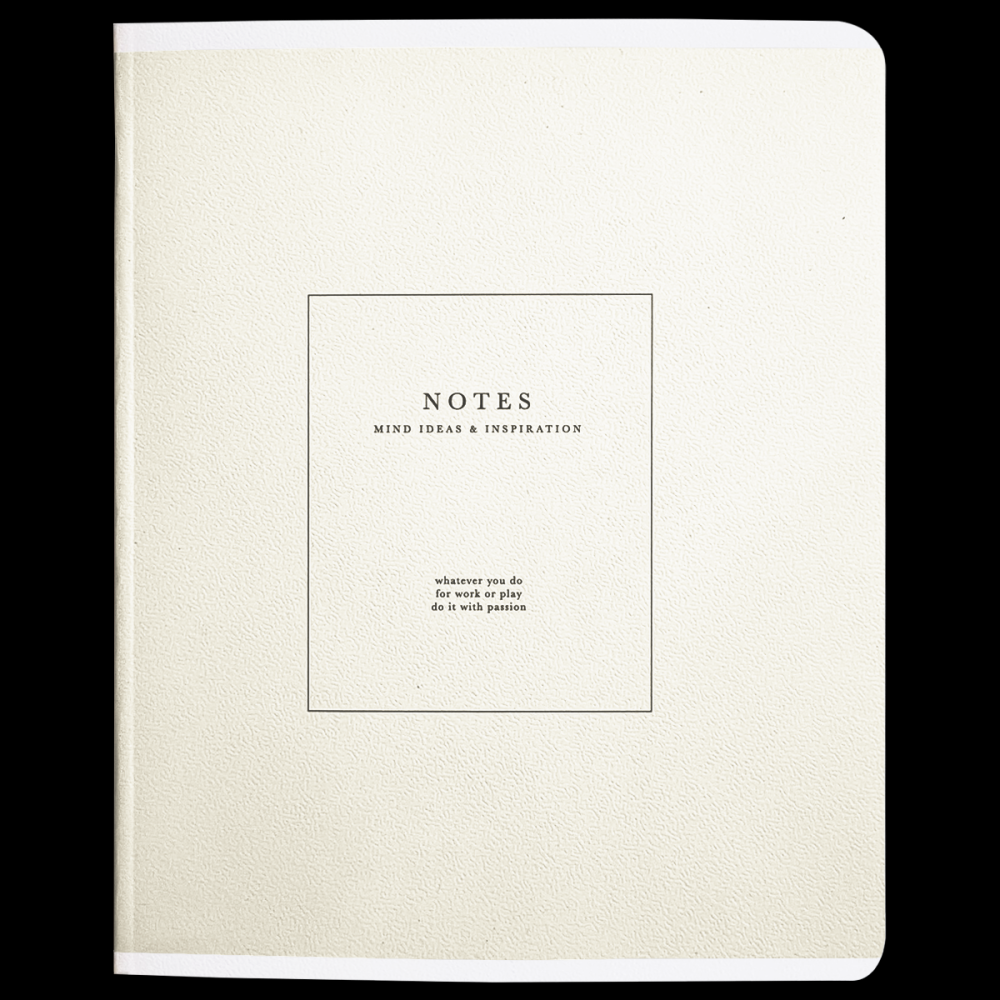 Тетрадь "Notes" А5, 48 листов, клетка, бежевый
