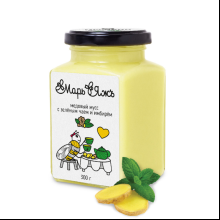 Медовый мусс "МарьЯжъ" с зелёным чаем и имбирём, 300 гр